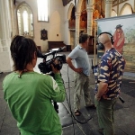 Oude Kerk, Amsterdam, 02-07-2006 Opening van de tentoonstelling.