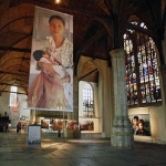 Oude Kerk, Amsterdam, 02-07-2006 Opening van de tentoonstelling.
