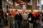 Impressie van de tentoonstelling De onzichtbaren in beeld in de Oude Kerk te Amsterdam.  A impression of the exhibition The invisble ones in focus at the Old Church in Amsterdam